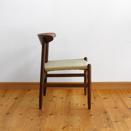 家具工房クラポ・軽くて座り心地のいい椅子（高さオーダー）チェア5334T ウォールナット・チェリー無垢材