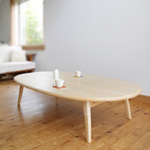 家具工房クラポ・テーブル オーダー制作の事例 ウォールナット・チェリー無垢材のテーブル・座卓など