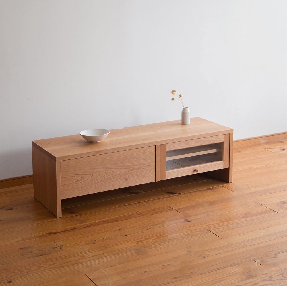 32型テレビ用のテレビボード 32型テレビ用TVボード チェリー