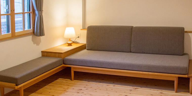 ハウスサンアントンのソファ 家具